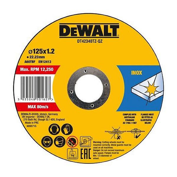 DISKS MET.GRIEŠ.DEWALT 10G DT42340TZ-QZ