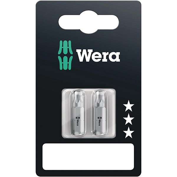 SCREWDRIVER BITS WERA 2 PCS T30X25MM.