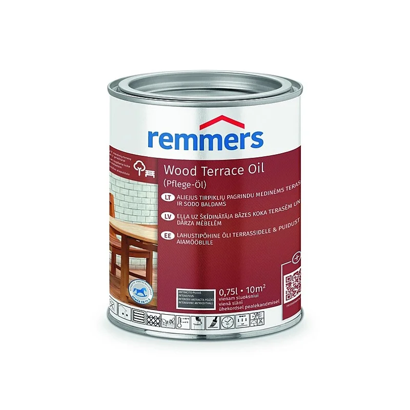 TERRACE OIL PFLEGE ATRACITE GREY 0.75L TERRACE OIL PFLEGE ATRACITE GREY 0.75L