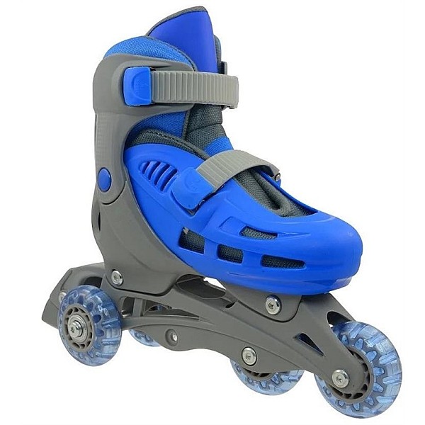 INLINE SKATE TRISKATE SIZEXS 27-30 GREY