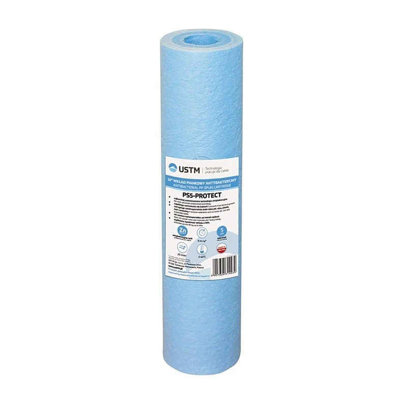 10IN ANTIBACTERIAL PP MELTBL CARTR 5MICR