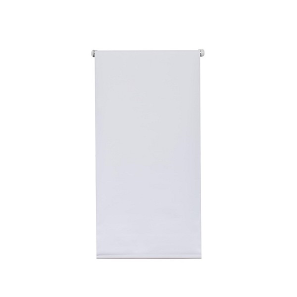 ROLLER BLIND B/O SILVER 051 80X185 WHITE