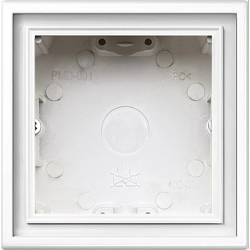 Paviršinio montavimo rėmas LIREGUS MODERN. mat.baltos sp.