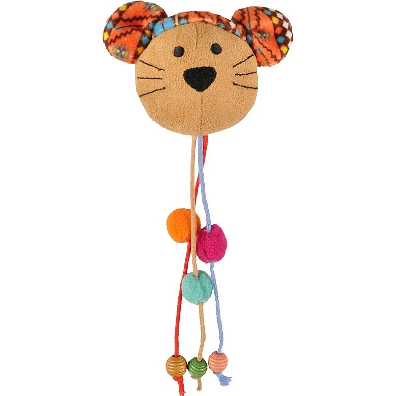 Žaislas katei Flamingo. rudas