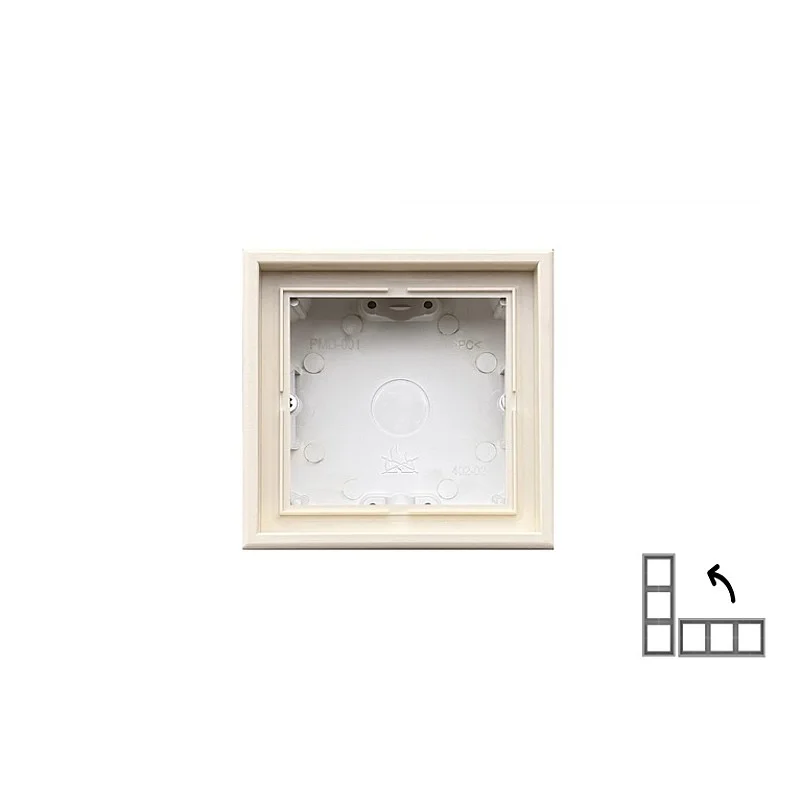 Paviršinio montavimo rėmas LIREGUS MODERN. mat.smėlio sp.