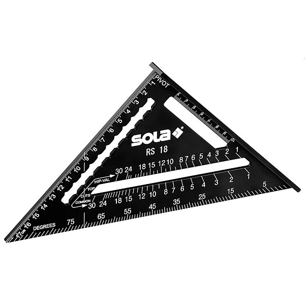 SQUARE ANGLE SOLA 18CM