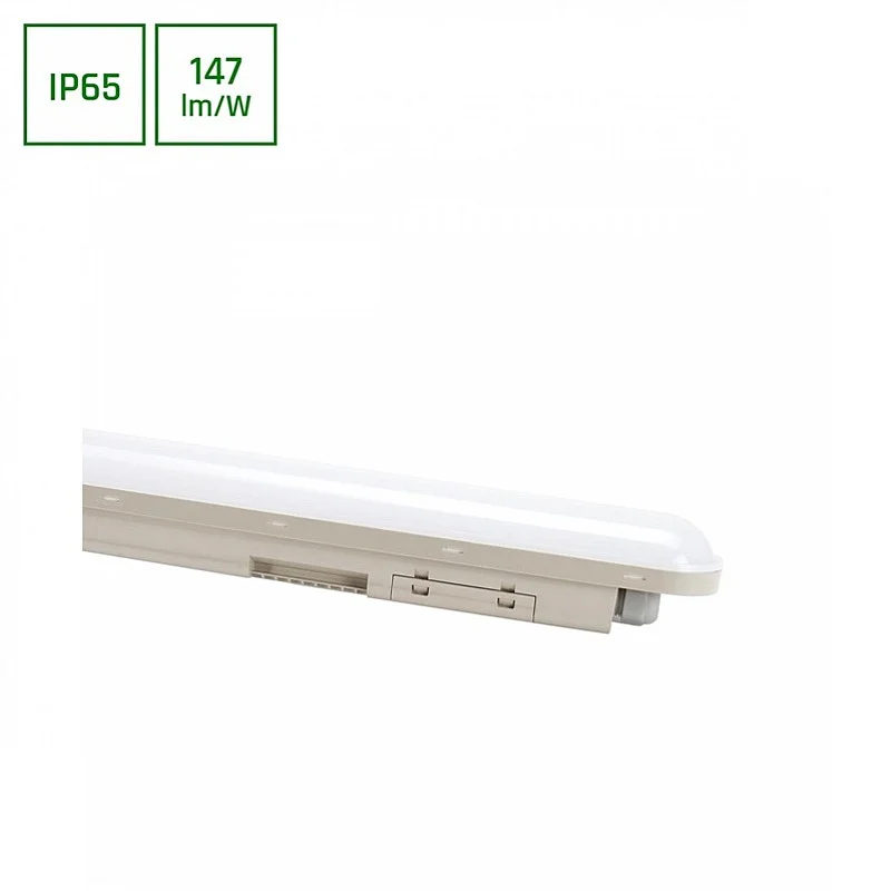 LAMP MOUNTED 36W 4300LM 6000K IP65 120CM