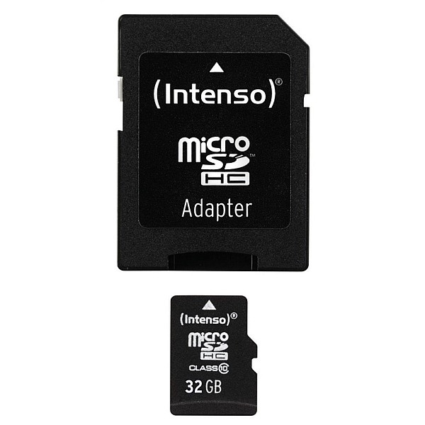 KORTELĖ ATMINTIES INTENSO MICRO SDHC 32 GB