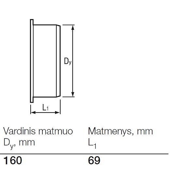 Lauko kanalizacijos aklė Wavin. Ø 160 mm