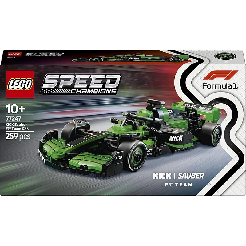 LEGO® KICK Sauber F1® Team C44 Race Car 77247. 259 vnt.
