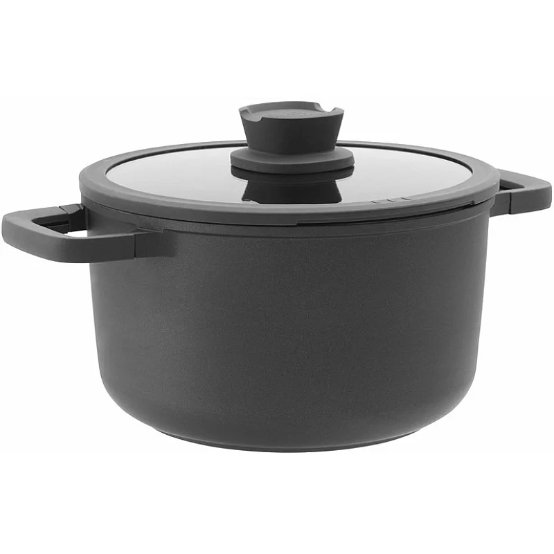 STOCKPOT STONE+ WITH LID 24X14CM 5.6L