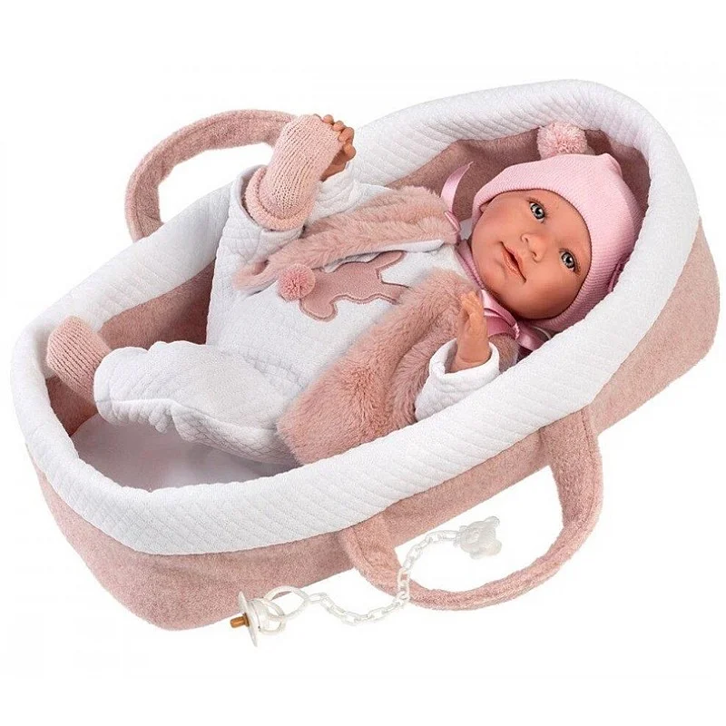 Lelle - jaundzimušais Llorens Mimi Rosa 74012. 42 cm