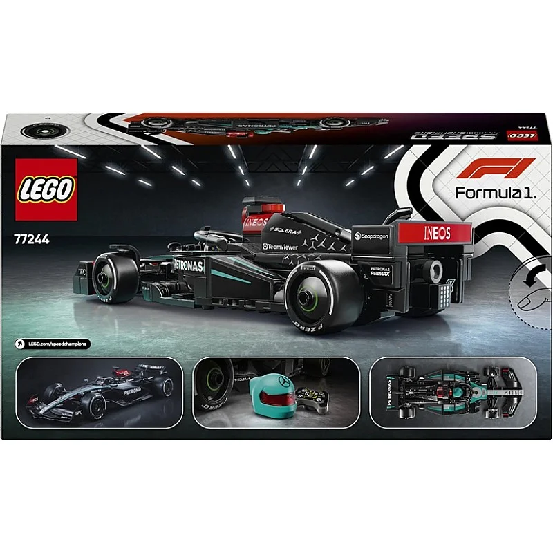 LEGO® Mercedes-AMG F1® W15 Race Car 77244. 267 vnt. LEGO® Mercedes-AMG F1® W15 Race Car 77244. 267 vnt.