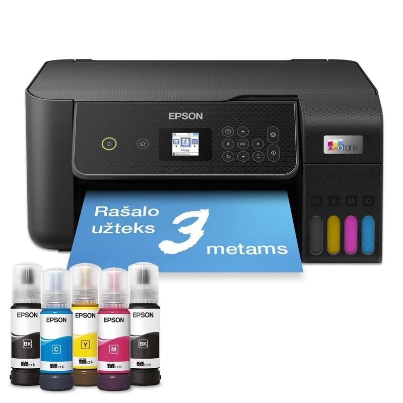 Daudzfunkciju printeris Epson ECOTANK L3280. krāsains Daudzfunkciju printeris Epson ECOTANK L3280. krāsains