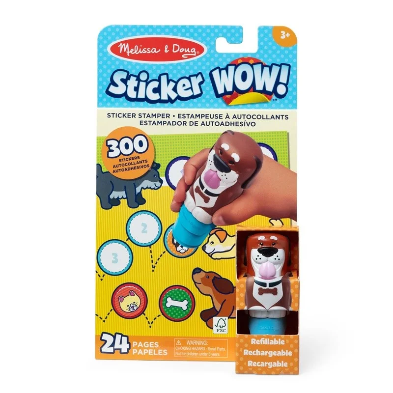 Uzlīmju un zīmogu komplekts Melissa & Doug. 0.126 g