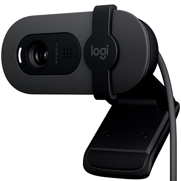 KAMERA LOGITECH BRIO 100 FULL HD JUODA