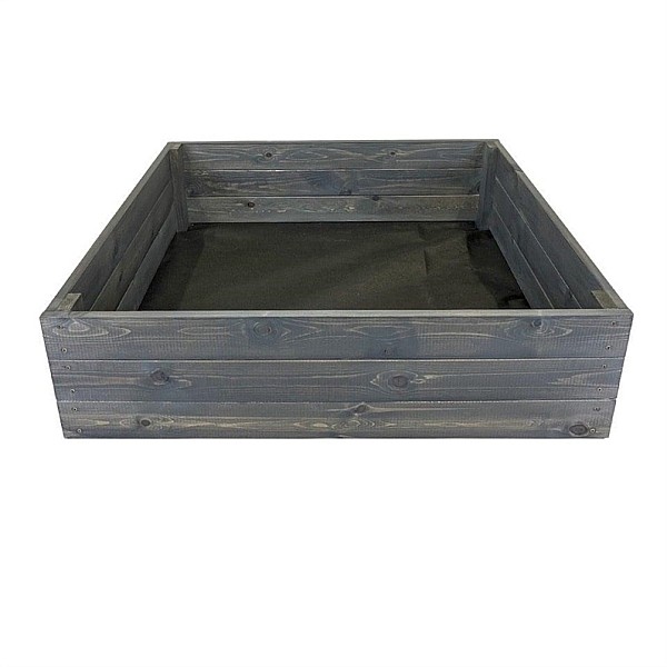 GARDENBOX60X75X27 BLACK GARDEN CENTER