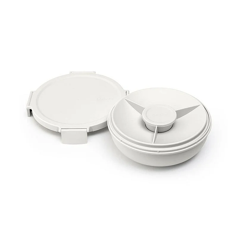 SALAD BOWL MAKE&TAKE 1.3L LIGHT GREY