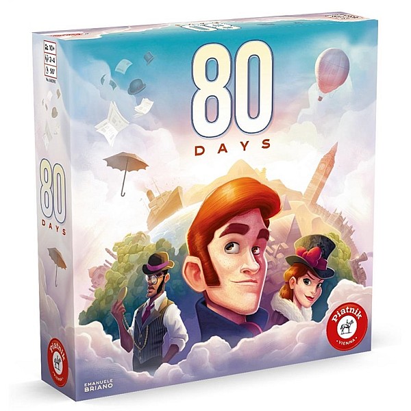 BOARDGAME PIATNIK 80 DAYS EST LV LT RUS