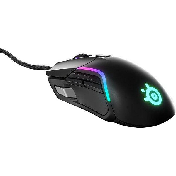 Žaidimų pelė Steelseries Rival 5. juoda