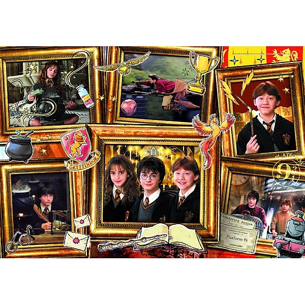 Dėlionė Clementoni HARRY POTTER 29781. 48.5 cm x 33.5 cm