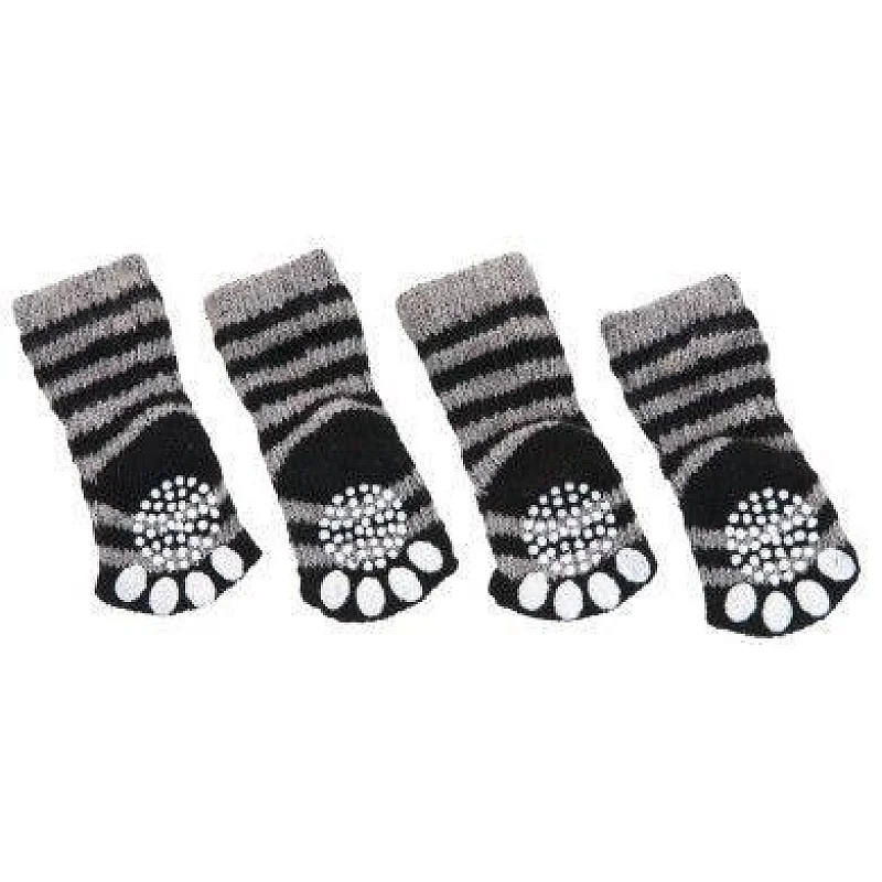 Kojinės Karlie Flamingo. juoda/pilka. L