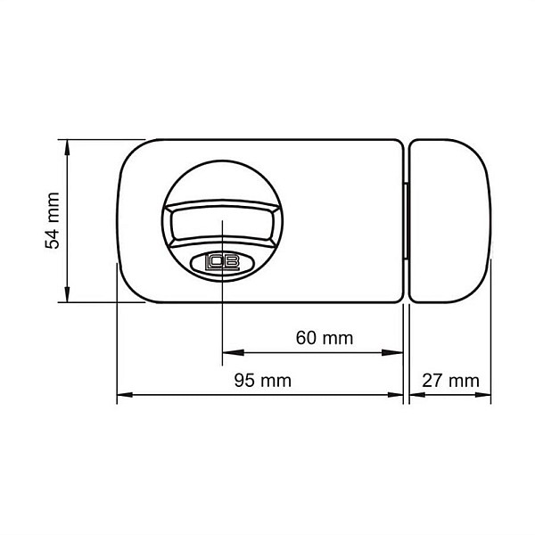 Pridedamoji spyna Lob TRB/TB61-12