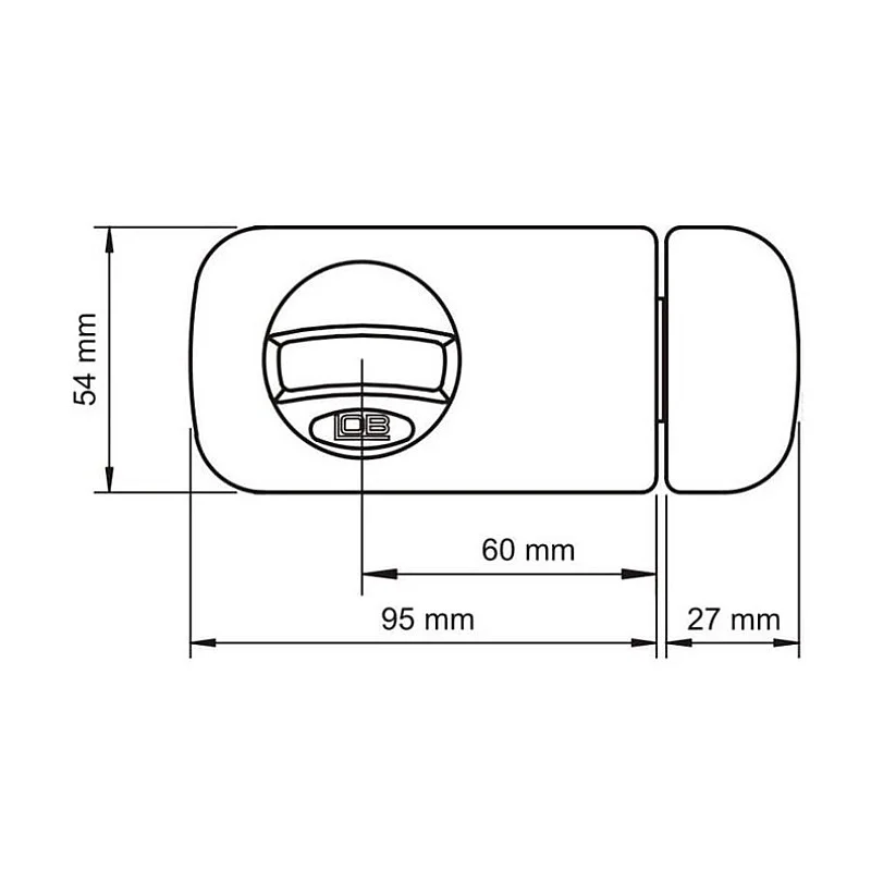 Pridedamoji spyna Lob TRB/TB61-12 Pridedamoji spyna Lob TRB/TB61-12
