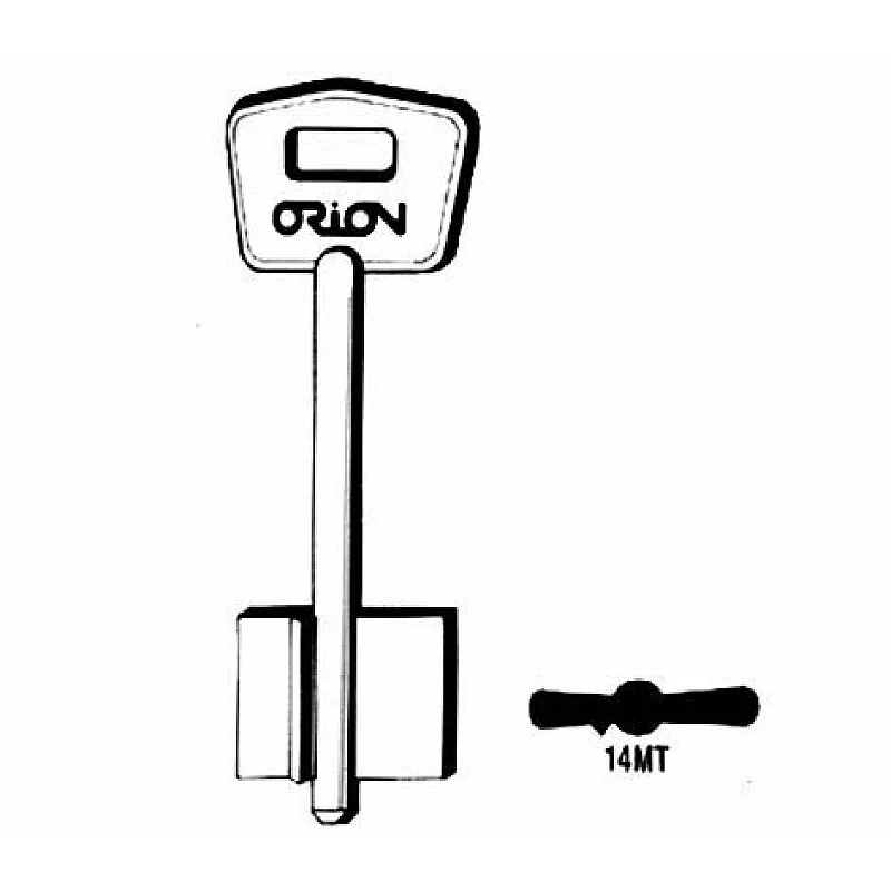 BLANK KEY 14MT(MT-5G) MOTTURA BLANK KEY 14MT(MT-5G) MOTTURA
