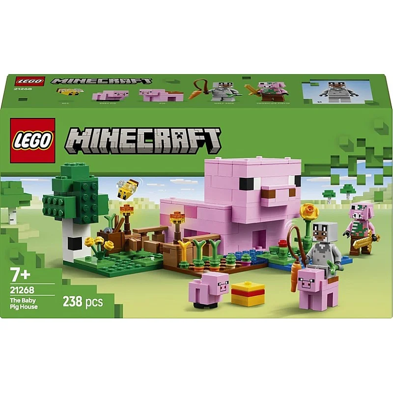 LEGO® Minecraft The Baby Pig House 21268. 238 vnt.