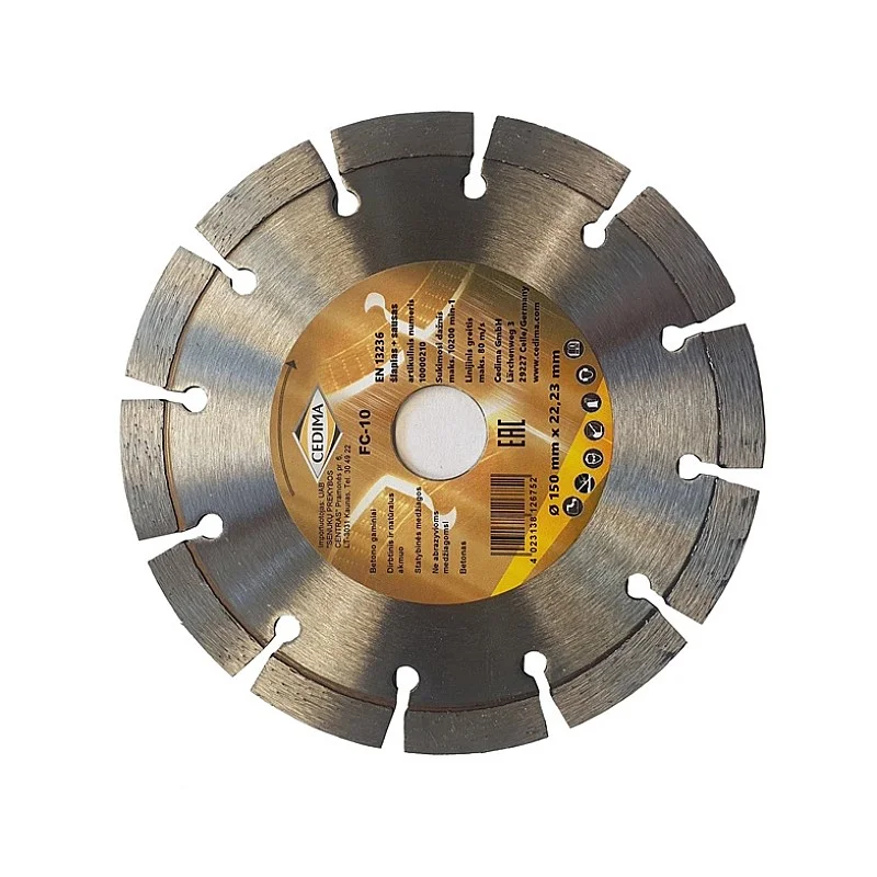 GRIEZĒJDISKS DIMANTA SEGM.150X2.0X22.23