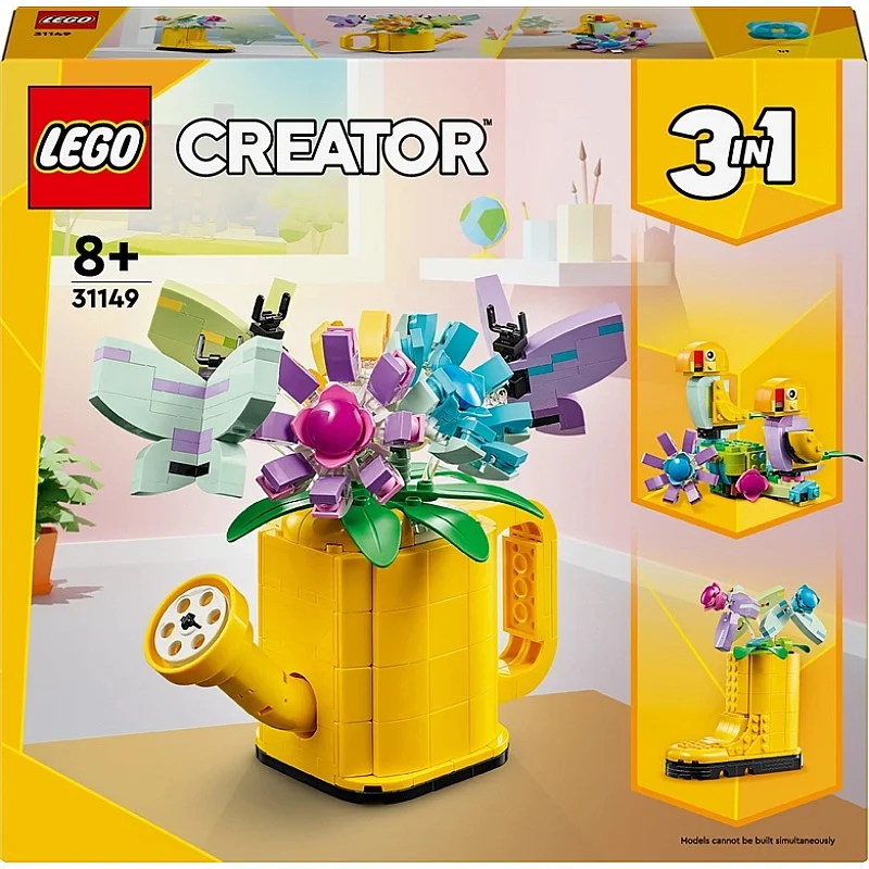 Konstruktorius LEGO® Creator 3in1 Gėlės laistytuve 31149
