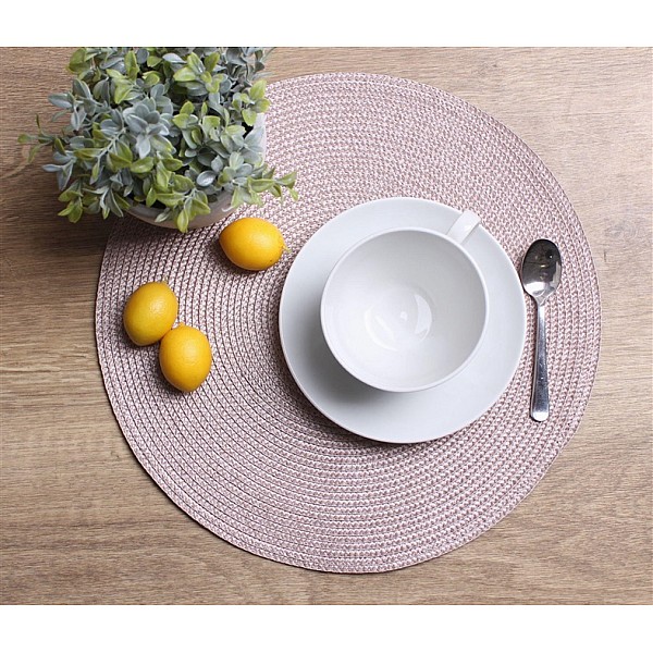 PLACEMAT SPLOT DOMOLETTI 38CM POWDE PINK