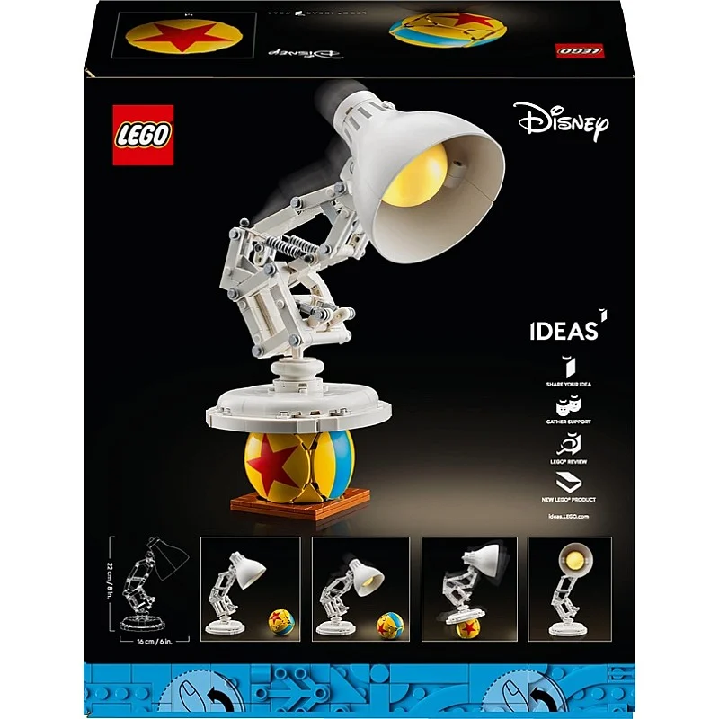 CONST LEGO DISNEY PIXAR LUXO JR. 21357