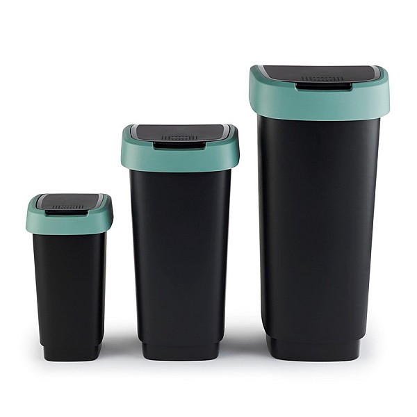 SWING BIN 25L TWIST GREEN