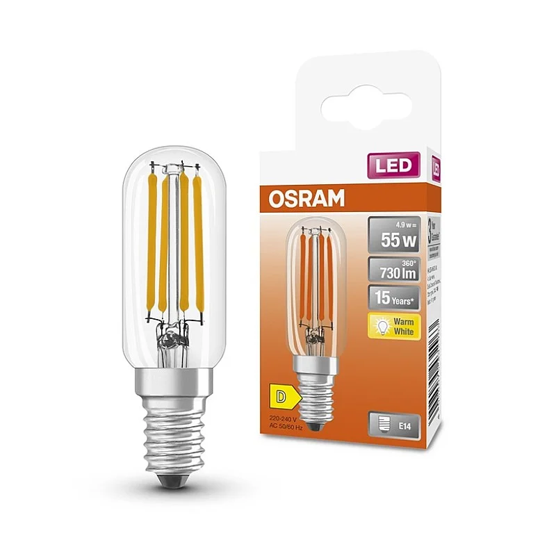 LEMPA LED SPECIALI E14 T26 4.9W 730LM 2700K