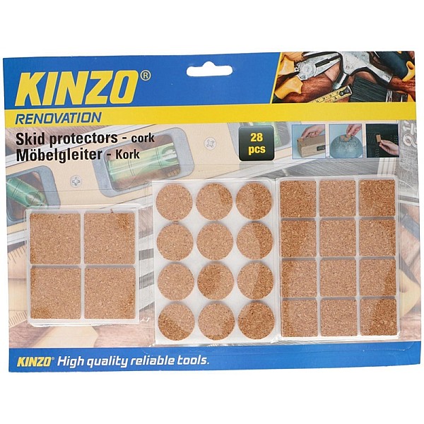 SKID PADS CORK 28PCS