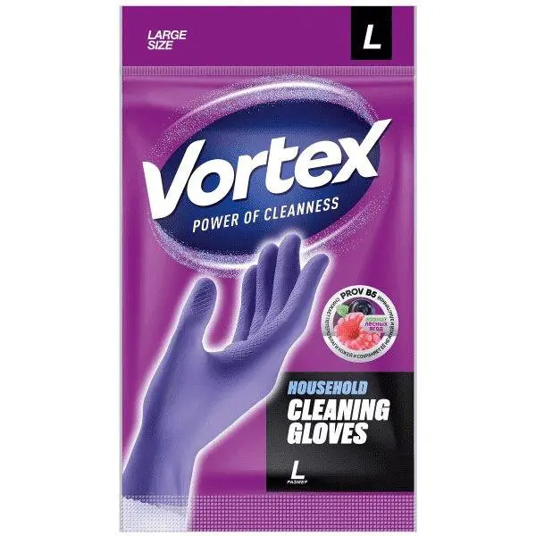 HOUSEHOLD GLOVES VORTEX L