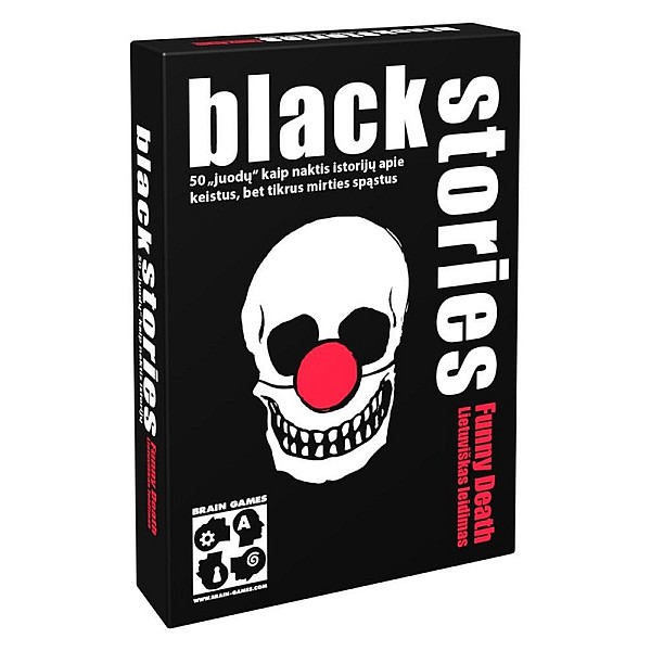 Kortos Brain Games Black Stories Funny Death. LT