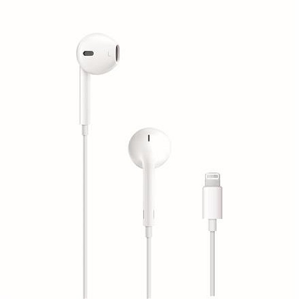 Vadu austiņas Apple EarPods Lightning. balta