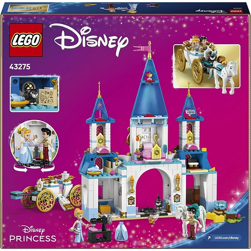 TOY CONSTR LEGO CINDERELLA CASTLE 43275