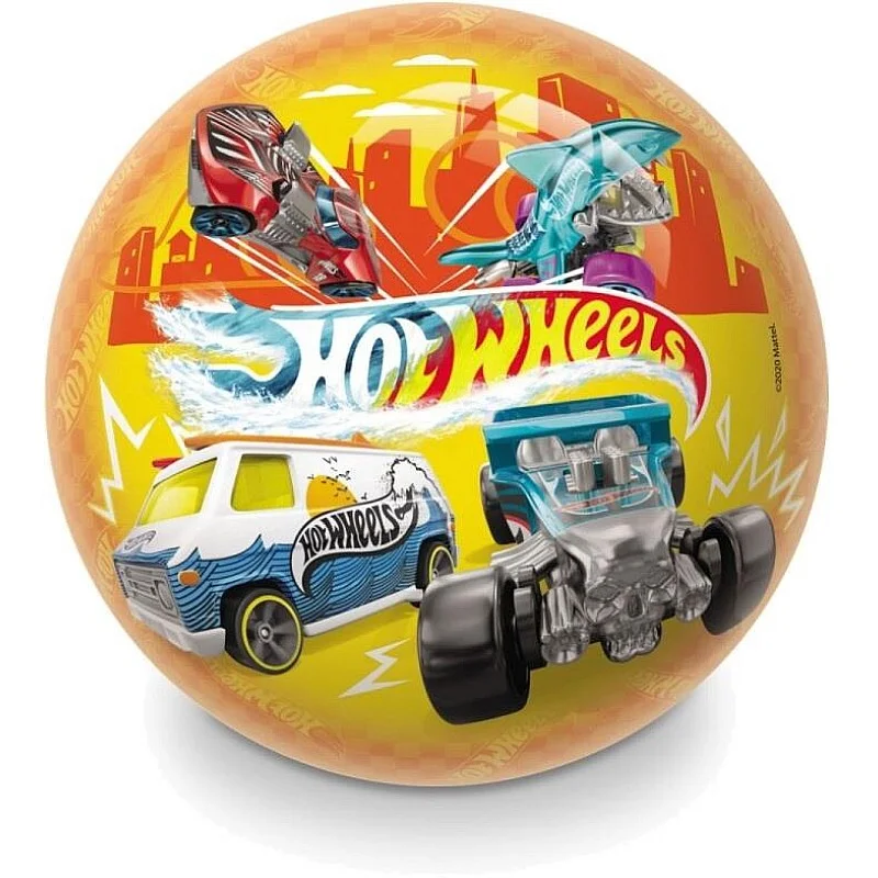 Bērnu bumba Mondo Hot Wheels 26031. 22 cm
