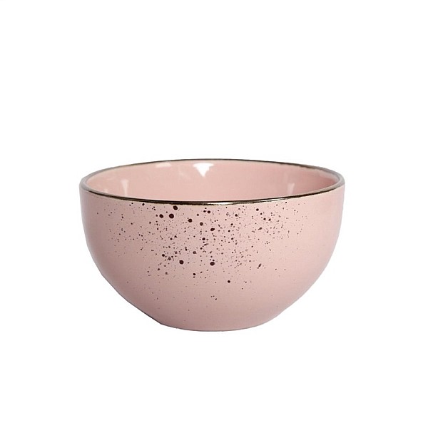 Bļoda Domoletti Speckle Pink. rozā. 138 mm. 0.636 l