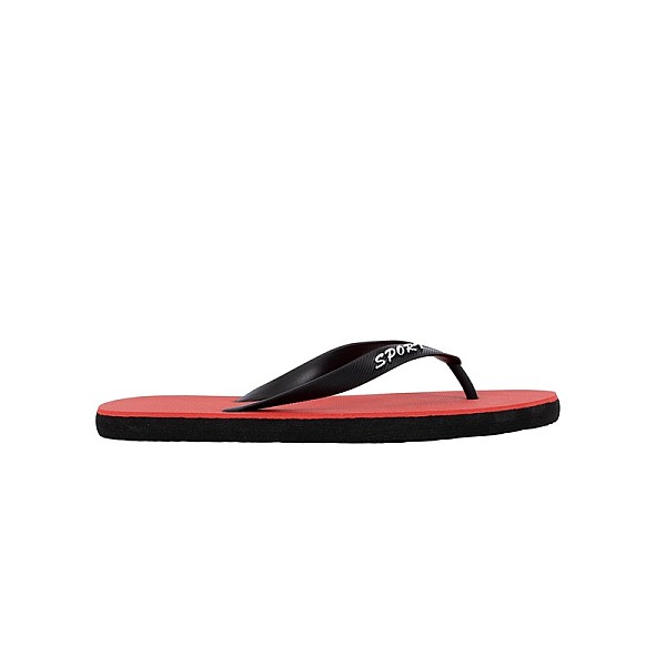 SLIPPER SIZE 42/43 BLACK/RED