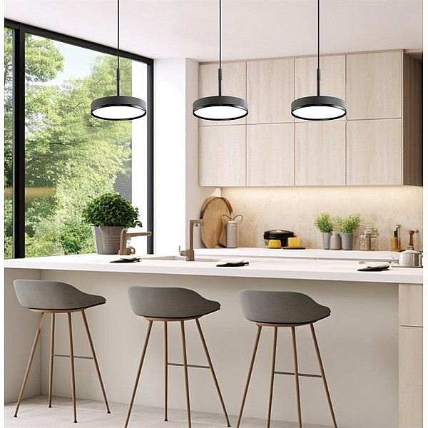 LAMP PENDANT DOM 24W 3K GREY