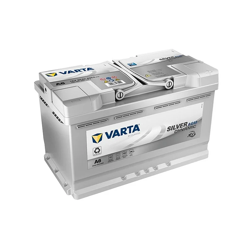 CAR BATTERY VARTAXEV AGM A6 80AH/800A CAR BATTERY VARTAXEV AGM A6 80AH/800A
