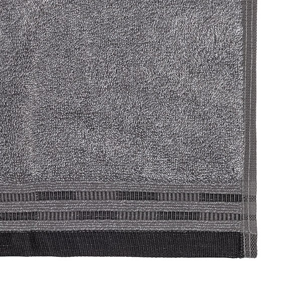 TOWEL HUDSON 650 GSM 30X50CM DARK GREY