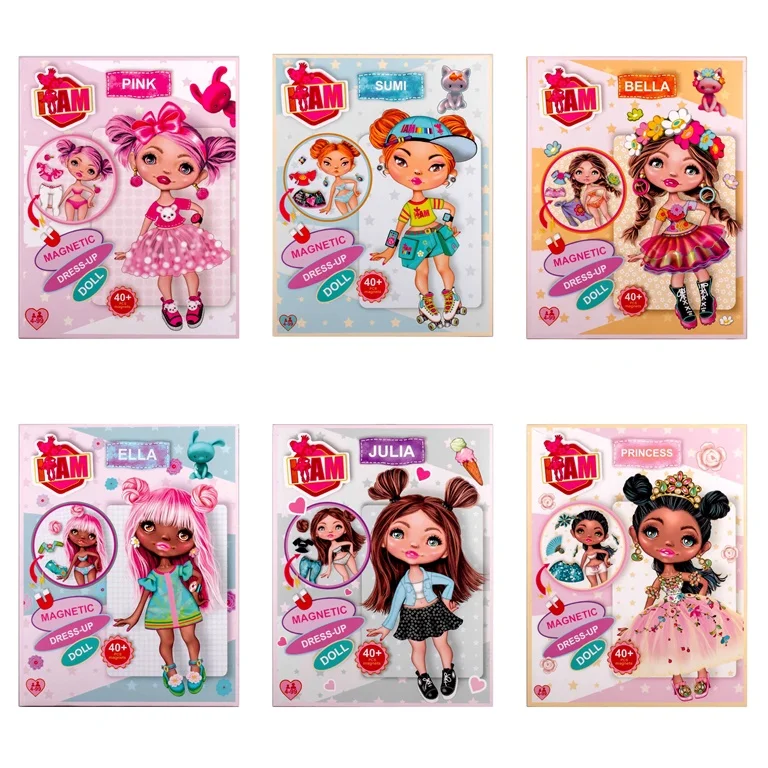TOY MAGNETIC BOARD-DOLL I AM 17-IAM23251 TOY MAGNETIC BOARD-DOLL I AM 17-IAM23251