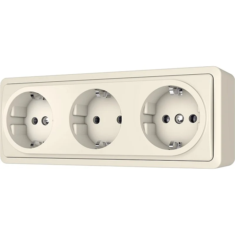 SOCKET 3PL SL+250 IVORY SOCKET 3PL SL+250 IVORY