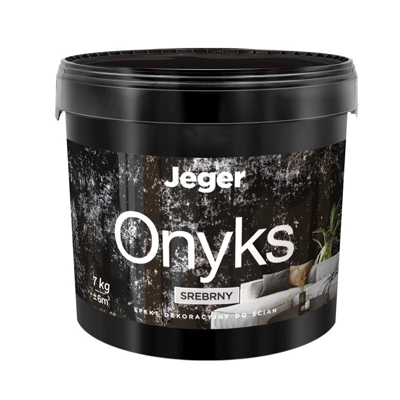 PLASTER JEGER ONYKS SILVER 7KG